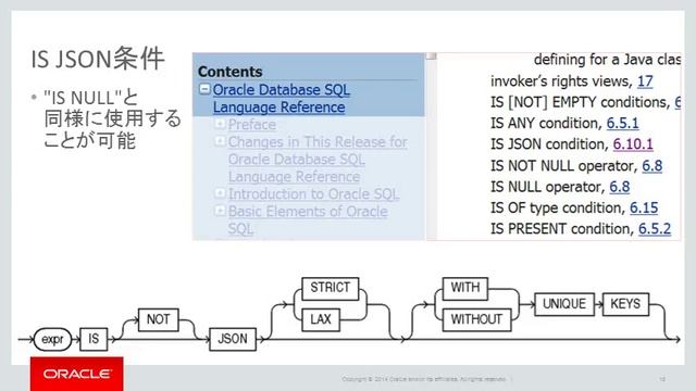 Oracle Database 12c (12.1.0.2)技術セミナー　#6 JSON対応 смотреть онлайн