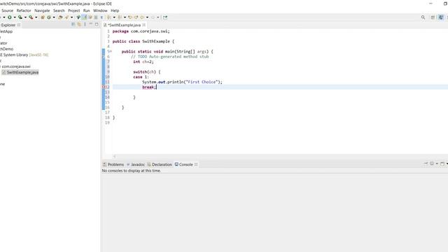 Core Java 25) Switch Statement with example in Java |Java Tutorials | AndroIndian смотреть онлайн