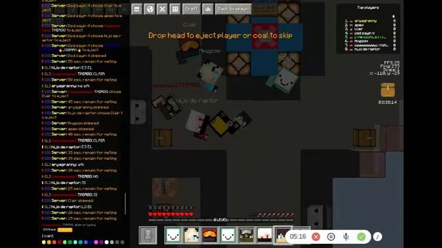 Among us in minecraft io! (Yea I know I'm late) смотреть онлайн
