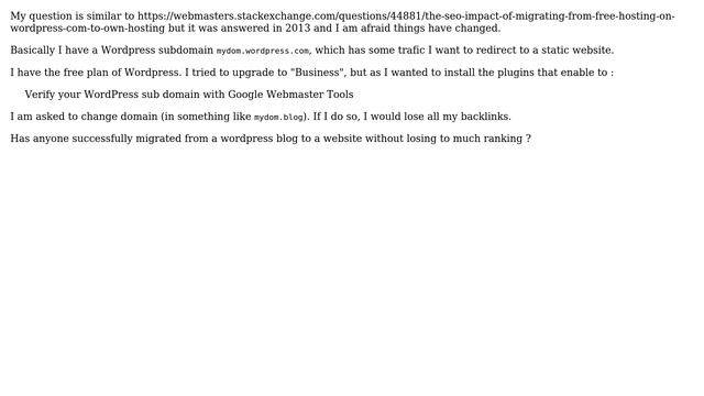 Webmasters: Verify your WordPress sub domain with Google Webmaster Tools смотреть онлайн