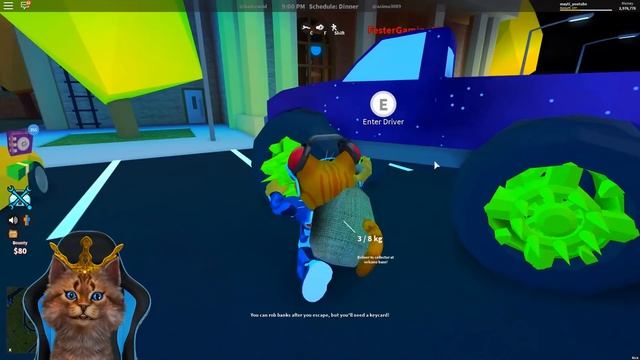 ВОЛЬТ БАЙКИ и МОНСТР ТРАКИ напали на ГОРОД в РОБЛОКС ДЖЕЙЛБРЕЙК! Roblox Котик Игроман смотреть онлайн