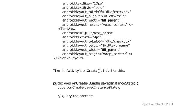 Android : Multiple choice list with custom view? смотреть онлайн