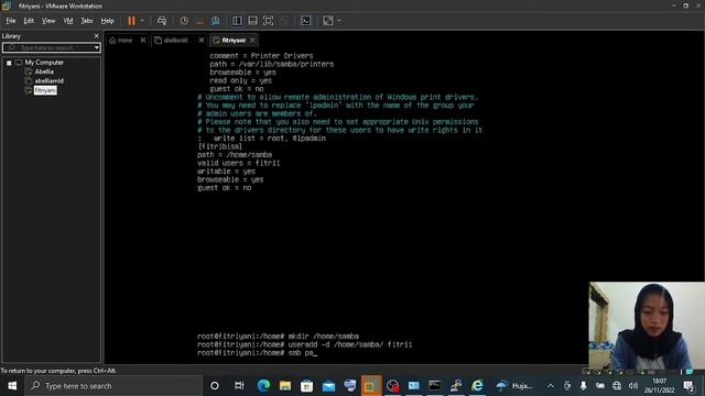 TUGAS TUTORIAL INSTALL DEBIAN, SSH, FTP, SAMBA, DAN DNS FITRIYANI XI TKJ 1 смотреть онлайн