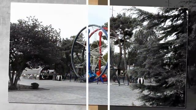 Приморский бульвар, Дом Правительства, гостиница Апшерон, детский аттракцион смотреть онлайн