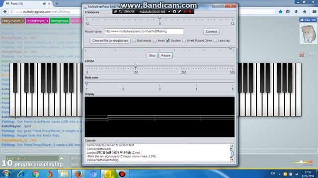 Multiplayer piano play 同じ音を繰り返すだけの曲 v2 смотреть онлайн