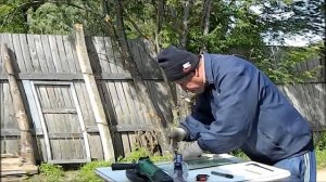 Резка толстого стекла при помощи стеклореза