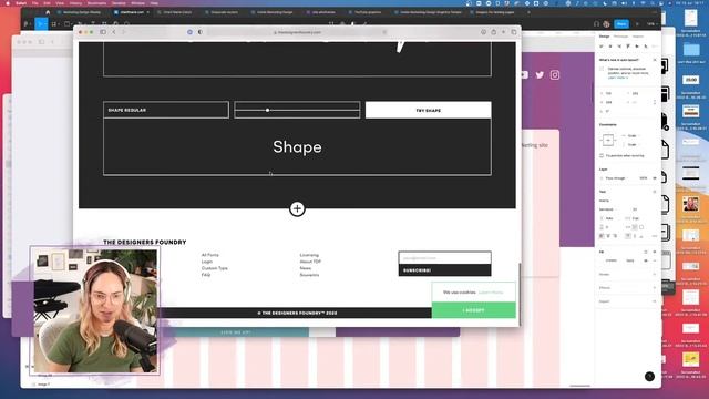 Redesigning my personal website in Figma - PART 3 | Design with me смотреть онлайн