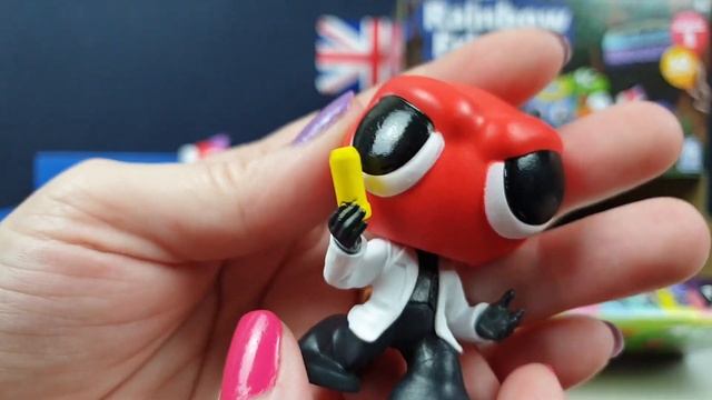 RAINBOW FRIENDS MINI FIGURES! Roblox Horror blind bag figure Full Box Unboxing смотреть онлайн