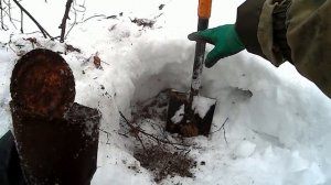 Зимний Коп - металлоискатель Smart Sensor ST944 - реальный тест на глубину более 1 метра - обзор