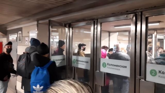 Очереди в метро - проверка пропусков | "самоизоляция" в Москве. смотреть онлайн