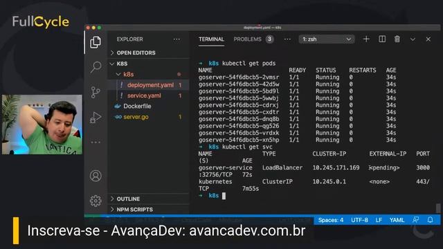 CI e CD utilizando Github Actions e Kubernetes смотреть онлайн