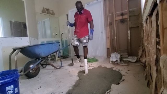 How To Repair A Hole In Concrete Floor