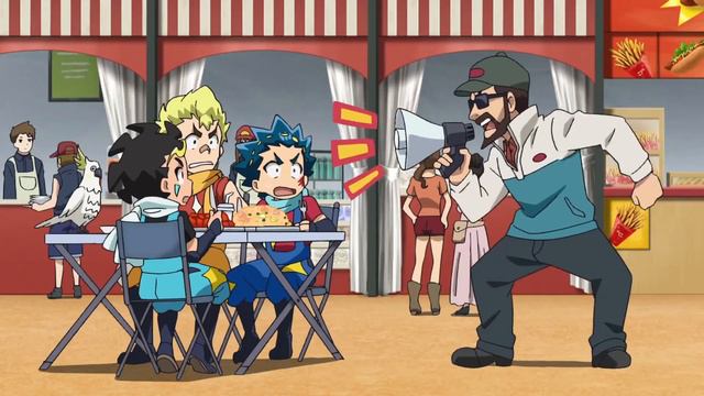 BEYBLADE BURST EVOLUTION Episode 22: Blast Jinnius! Caller Of Storms!