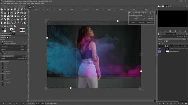 GIMP - Lesson 10 - Working With Layers, New Layer, Mask, Opacity, Blend Mode, Cut, Alpha, Transform смотреть онлайн