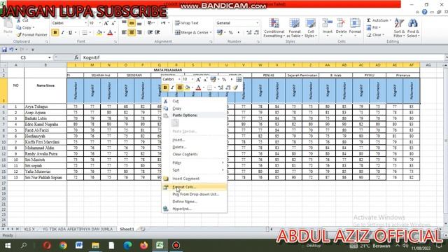 Cara Membuat Teks Vertikal Di Excel Horizontal Menjadi Vertikal