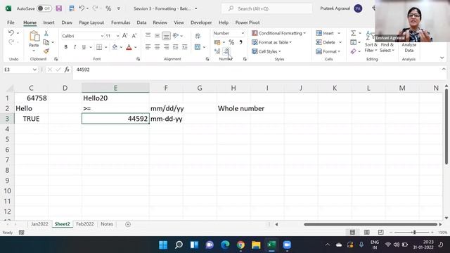 Data Types in Excel | Integer | Text | Complex | Date | Time | Excel for Beginners смотреть онлайн