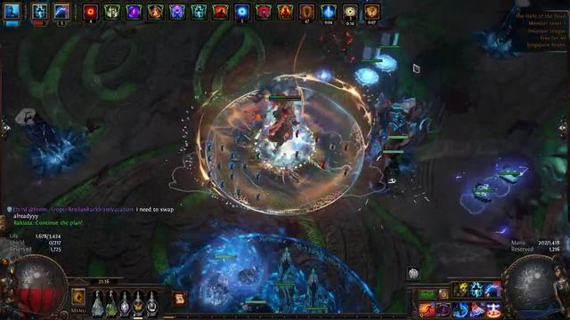PoE 3.22 Ancestor - Arc Totem Hierophant Cheesing Round 8 Ancestor смотреть онлайн