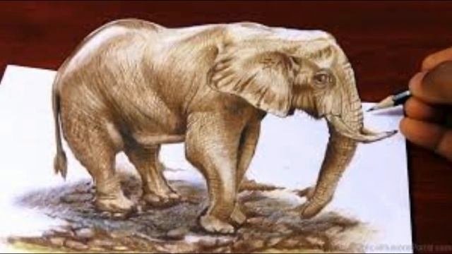 50 cool 3D Drawings | 3D Optical Illusion Drawings | 3D Sketch | Pencil | On Paper (Part-1) смотреть онлайн