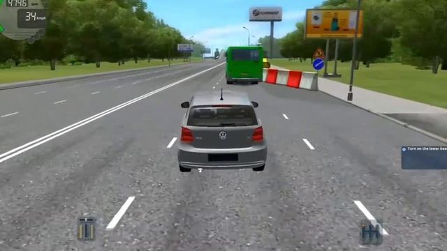 VW POLO TSI 2014.City Car Driving 1.5.2 смотреть онлайн