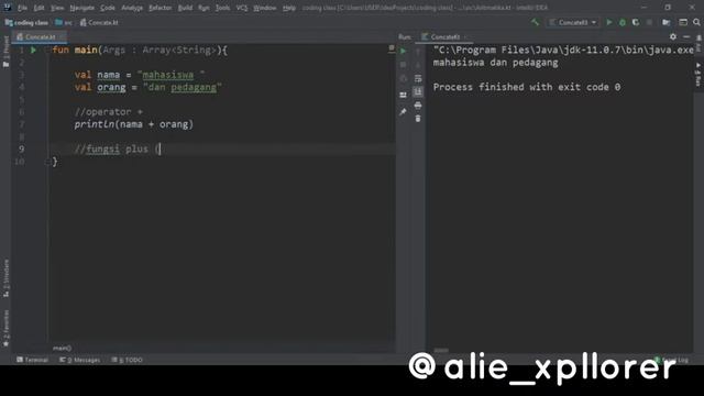 Belajar Kotlin Bahasa Indonesia - 07 Penggabungan String смотреть онлайн