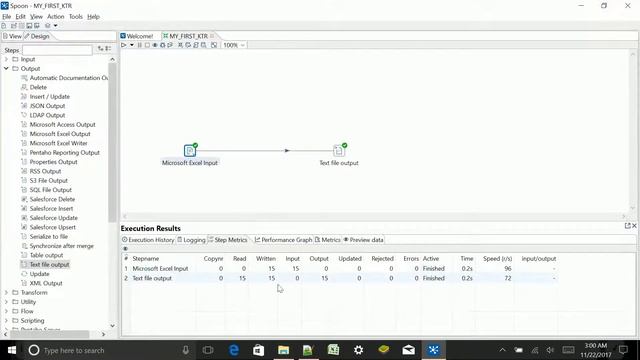 PENTAHO FIRST TRANSFORMATION смотреть онлайн