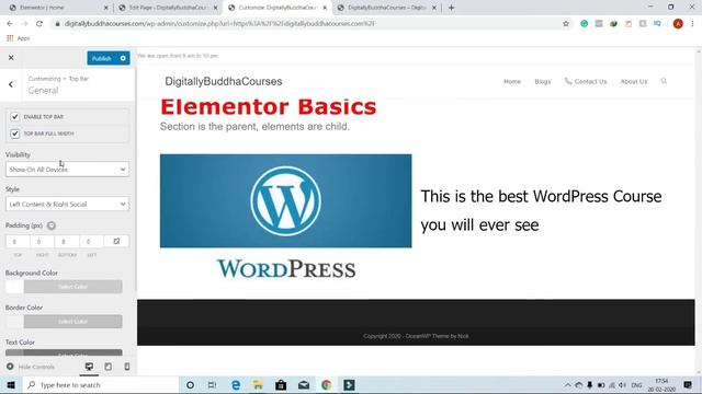 Top Bar Wordpress | Create, Edit and Use top bar in Wordpress | DigitallyBuddha смотреть онлайн