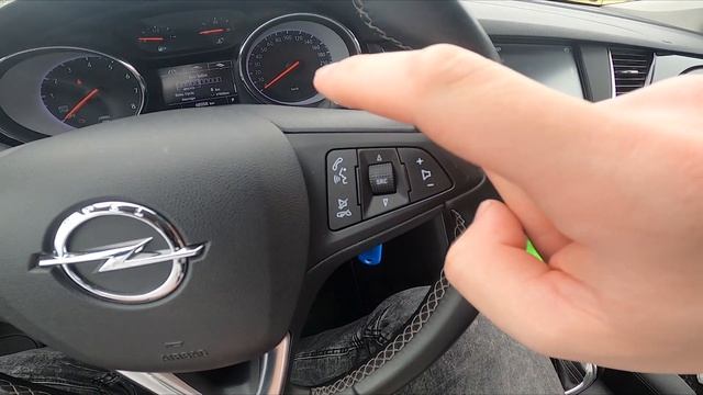 Steering Wheel Buttons Description For Opel Astra K ( 2015 – 2022 ) | Steering Wheel Functions