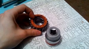 Замена сальника коленвала, переднего, на Рено Логан.