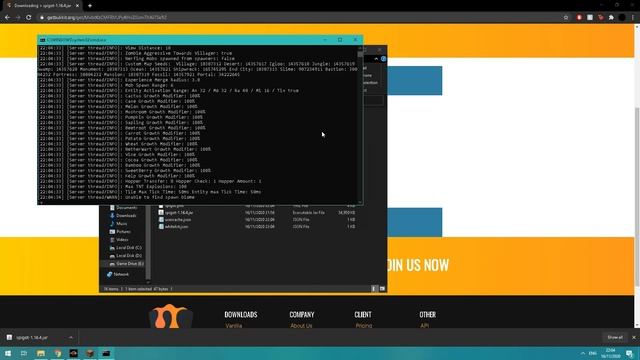 How To Make A Spigot 1.16.4 Minecraft Server (Fast) смотреть онлайн