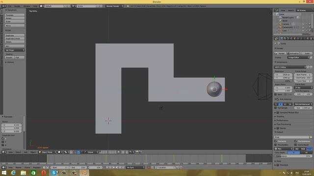 Blender Урок 13 Переключение камер в анимации смотреть онлайн