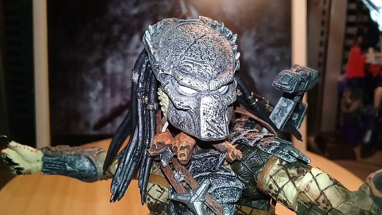 Trophy chase! Wolf Predator by Neca (Series 2 AVPR, Masked version, 2008 edition). смотреть онлайн