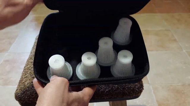 Автомобильный безпроводной мини пылесос для сухой и влажной уборки SUITU PRO.