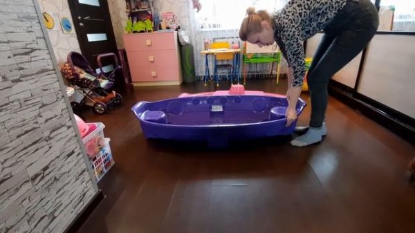 Распаковка — Песочница-бассейн Doloni