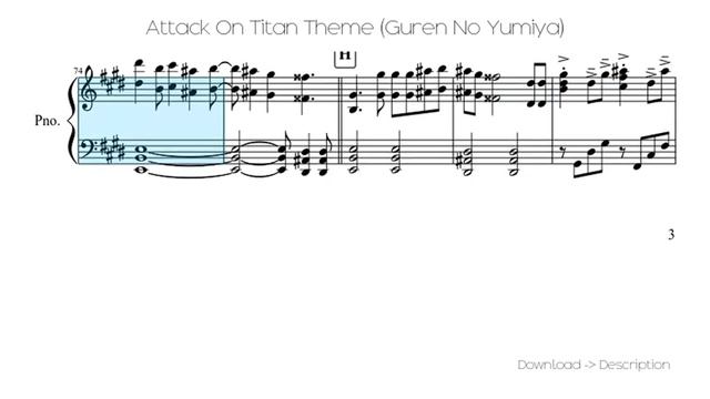 Attack On Titan Theme (Guren No Yumiya) смотреть онлайн