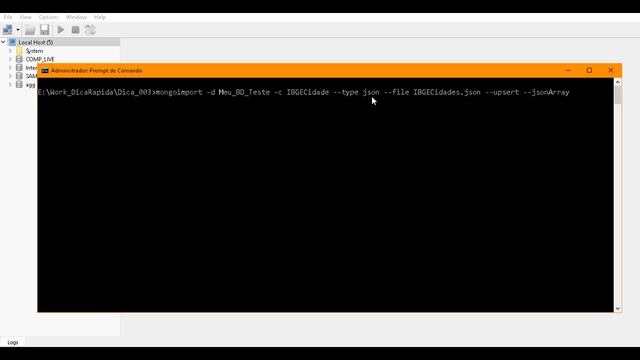 Dicas Rápidas #3 – Importando uma Tabela do Firebird para MongoDB смотреть онлайн