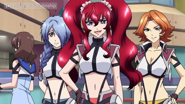 Cross Ange Ost Naraku no Soko смотреть онлайн