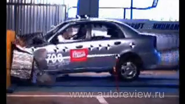 Краш-тесты отечественных автомобилей. Daewoo Lanos ( ZAZ Chance) смотреть онлайн
