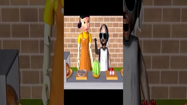 Scary Teacher 3D | Best Fruit Catcher Blindfold Game#1 #Shorts смотреть онлайн