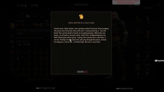 Tango Plays Witcher 3 The Wild Hunter Ep. 80 смотреть онлайн