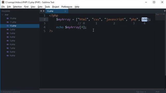 PHP Tutorial 12: Arrays смотреть онлайн