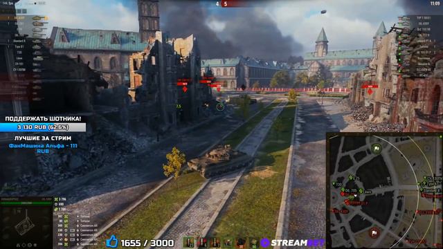 ШОТНИК ДАВНО У МЕНЯ ТАКИХ КРУТЫХ БОЕВ НЕ БЫЛО/САМЫЙ ИМБАЛАНСНЫЙ СТ10/СМОТРИ ДО КОНЦА