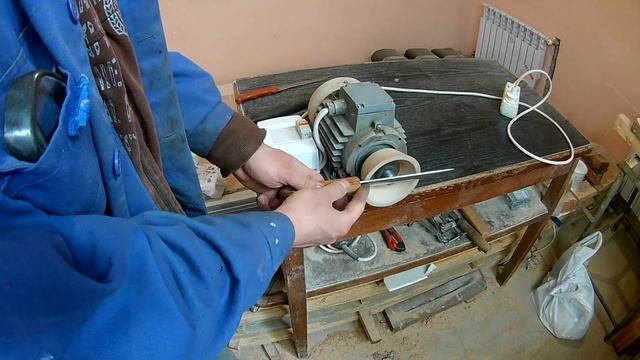 Самодельный заточной станок наждак. смотреть онлайн