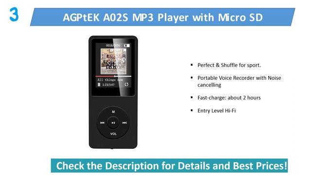 Best MP3 Player 2017 - Top 5 MP3 Player смотреть онлайн