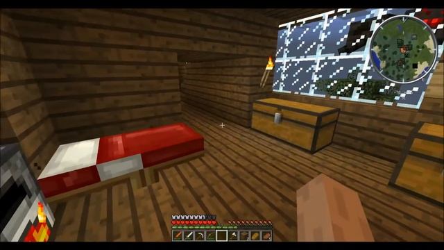 Выживание в майнкрафт серия 6 - Солнечные панели и девушки! смотреть онлайн