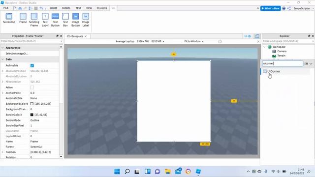 How to create rounded GUI in Roblox Studio [No plugins or models] смотреть онлайн