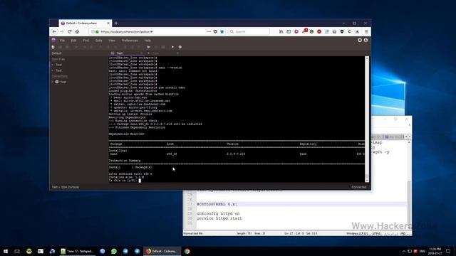 Install Apache And PHP 7 On Centos смотреть онлайн