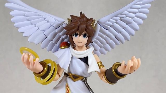 THE FIGHT IS ON! Pit - KID ICARUS Uprising Smash Bros Figma Action Figure Review Angel Halo Monoeye