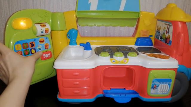 Говорящая фургон-кухня от Chicco смотреть онлайн