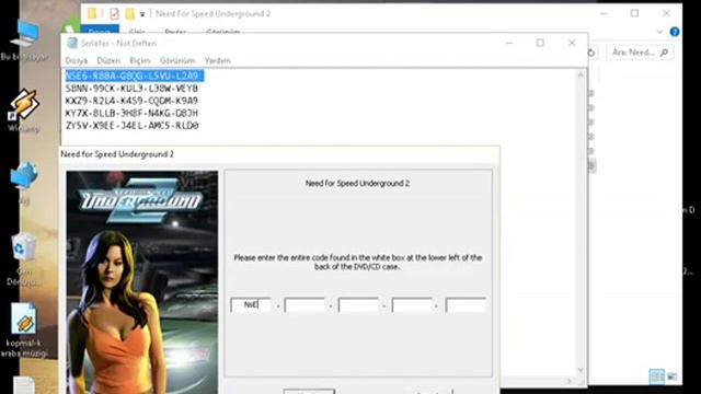 NFS Under Graund 2 Kurulum смотреть онлайн