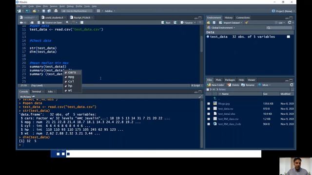 How to set working directory, import data, calculate mean median min max, and save data in R смотреть онлайн